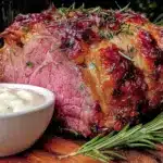 herb-crusted standing rib roast - featured image