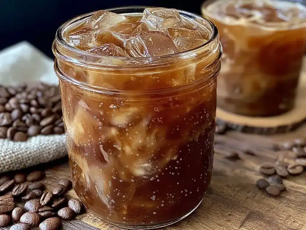 homemade cold brew coffee concentrate - featured image