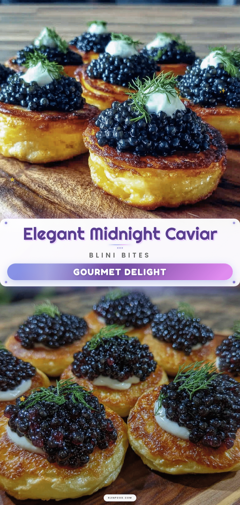 midnight caviar blini recipe
