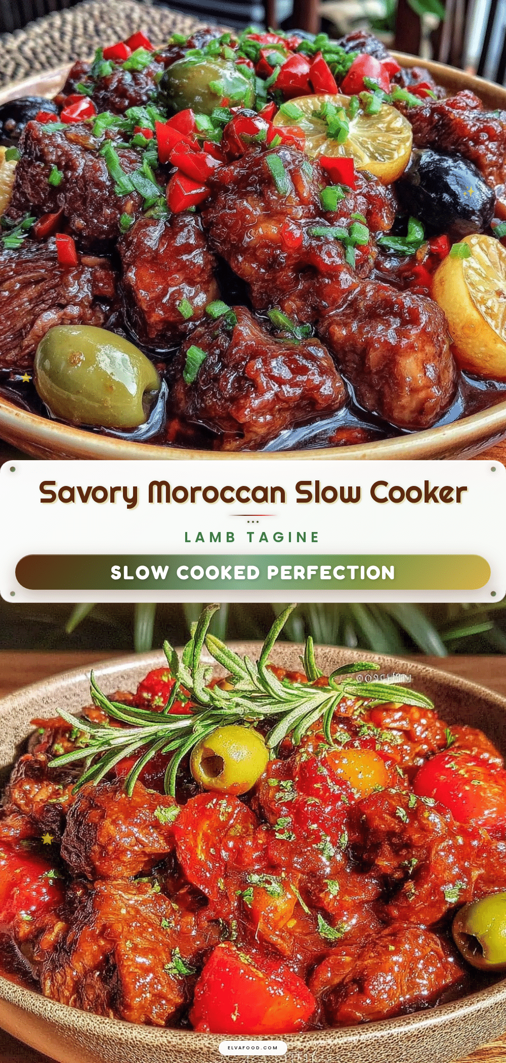 moroccan slow cooker lamb tagine recipe