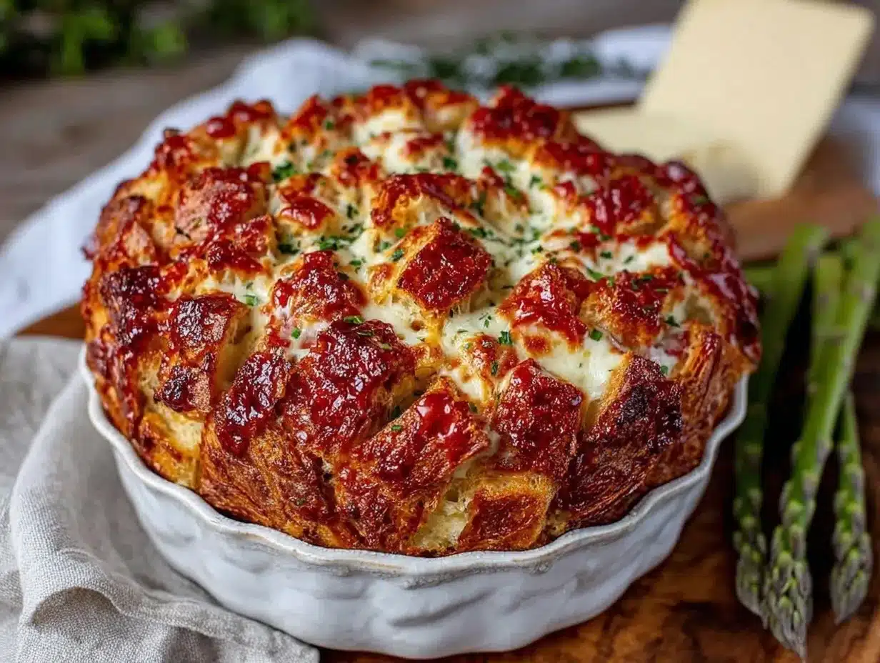 overnight croissant strata preparation steps