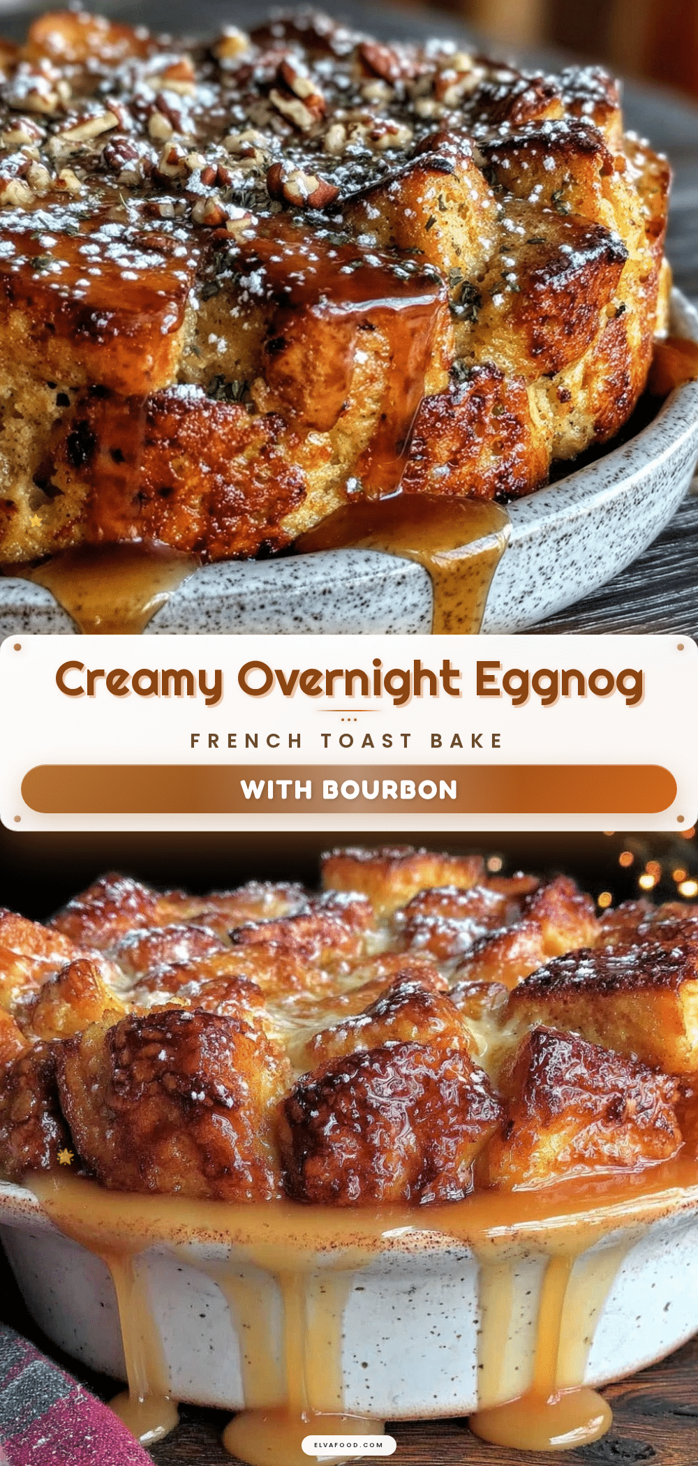 overnight eggnog french toast bake recipe