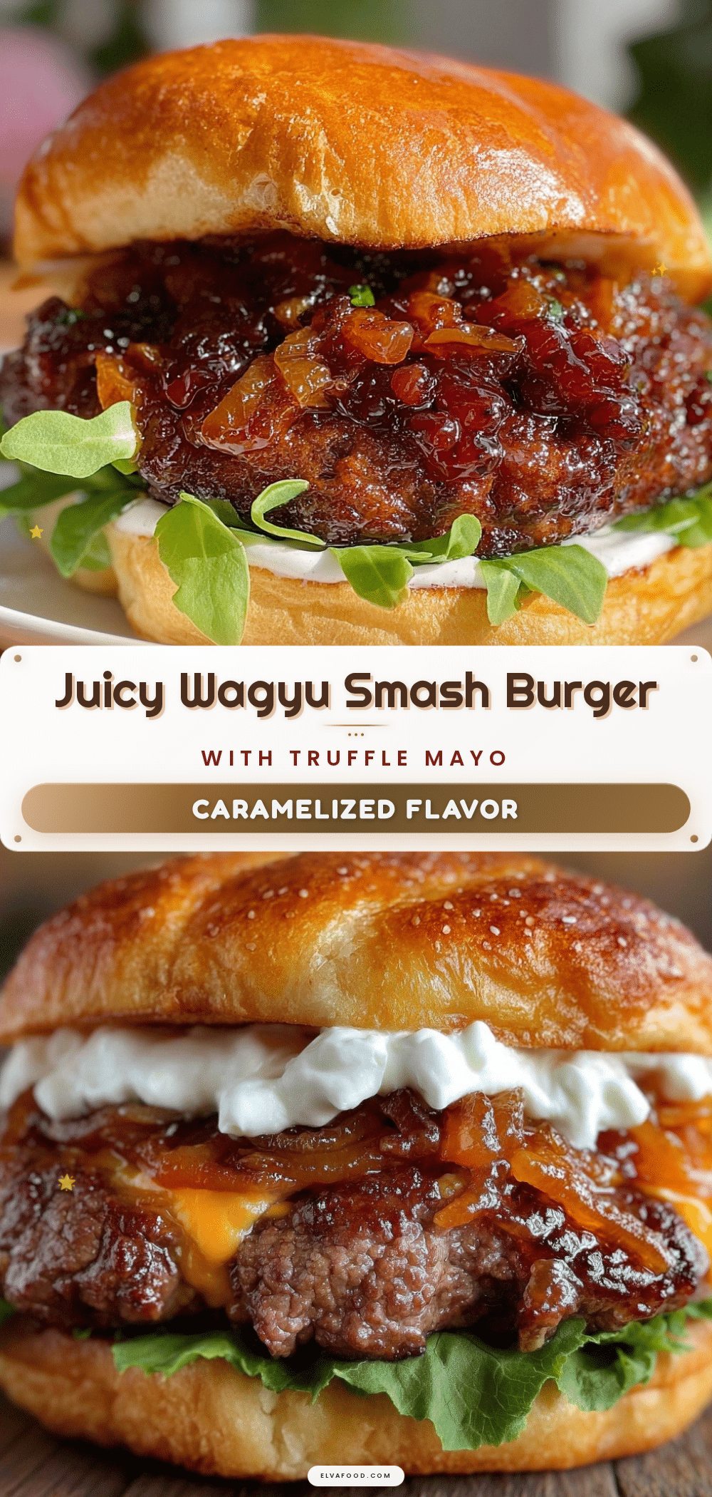 Perfect Wagyu Smash Burger recipe