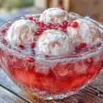 pomegranate champagne punch bowl - featured image