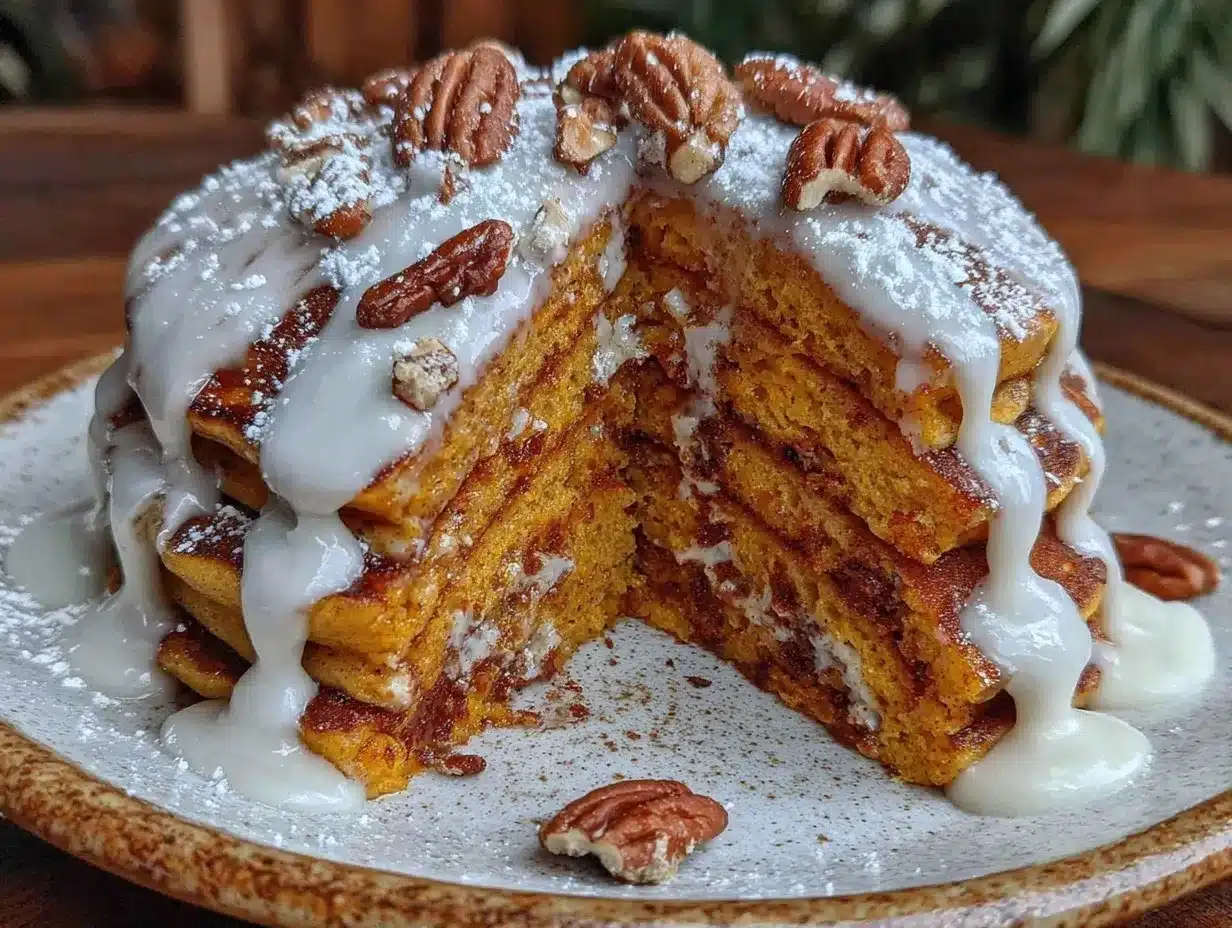 pumpkin spice sheet pancakes preparation steps