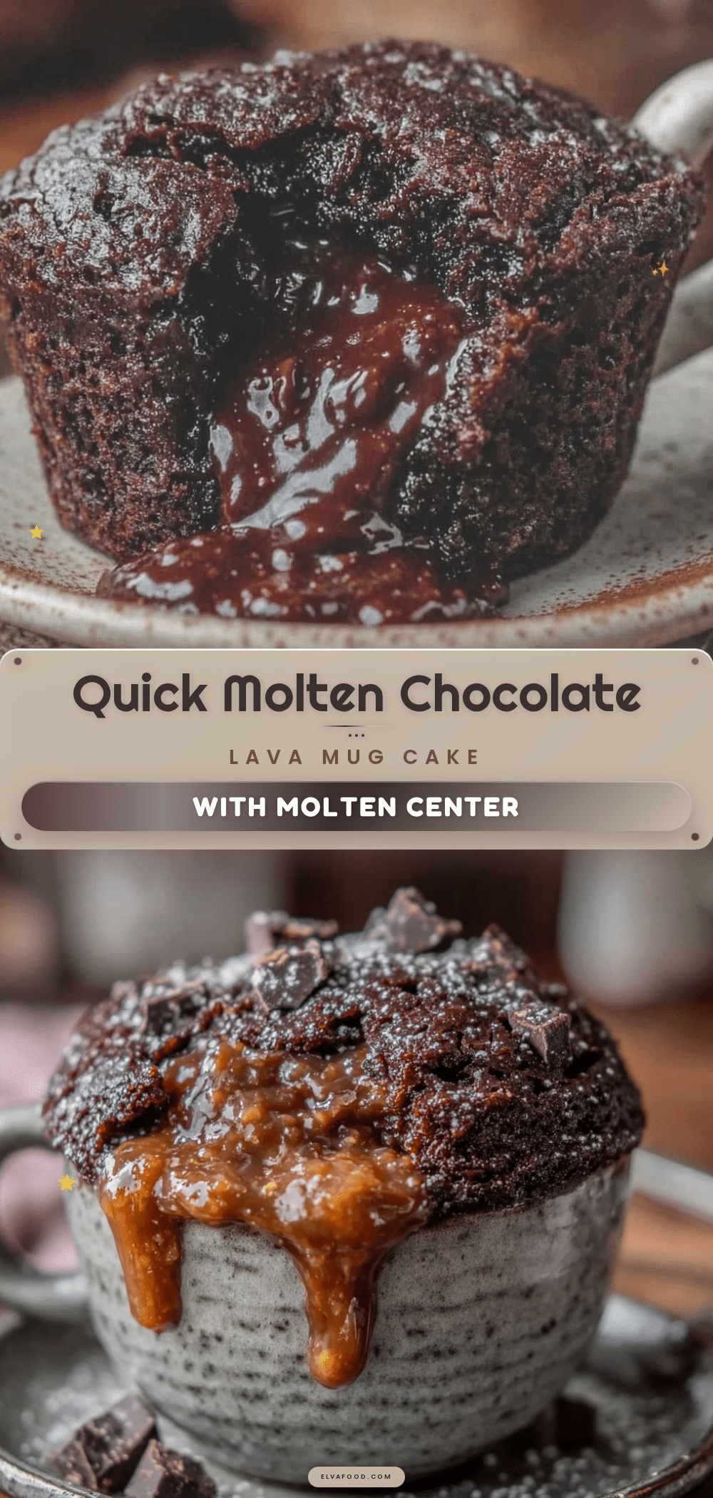 quick chocolate lava mug cake recipe