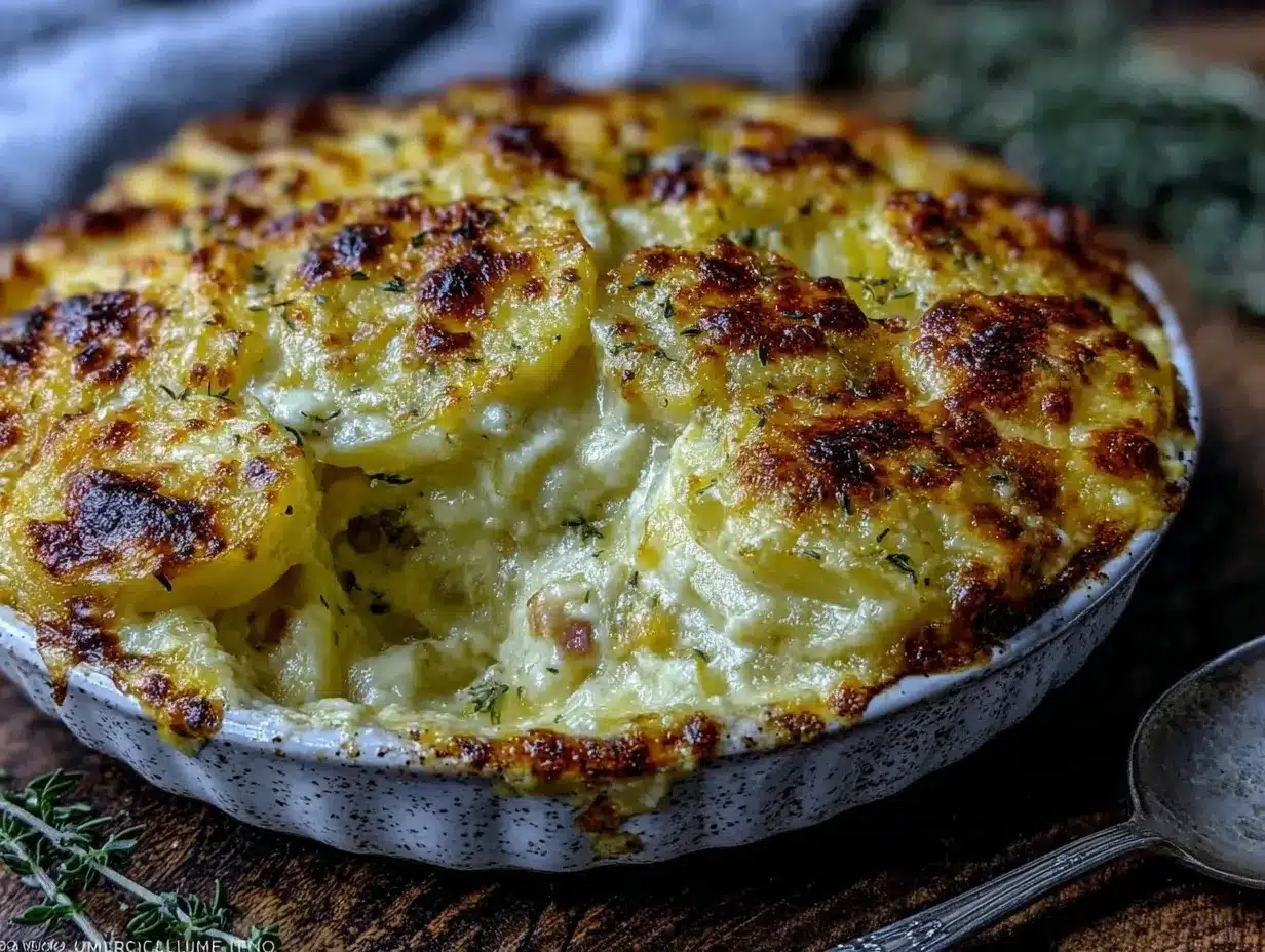 scalloped potatoes au gratin preparation steps