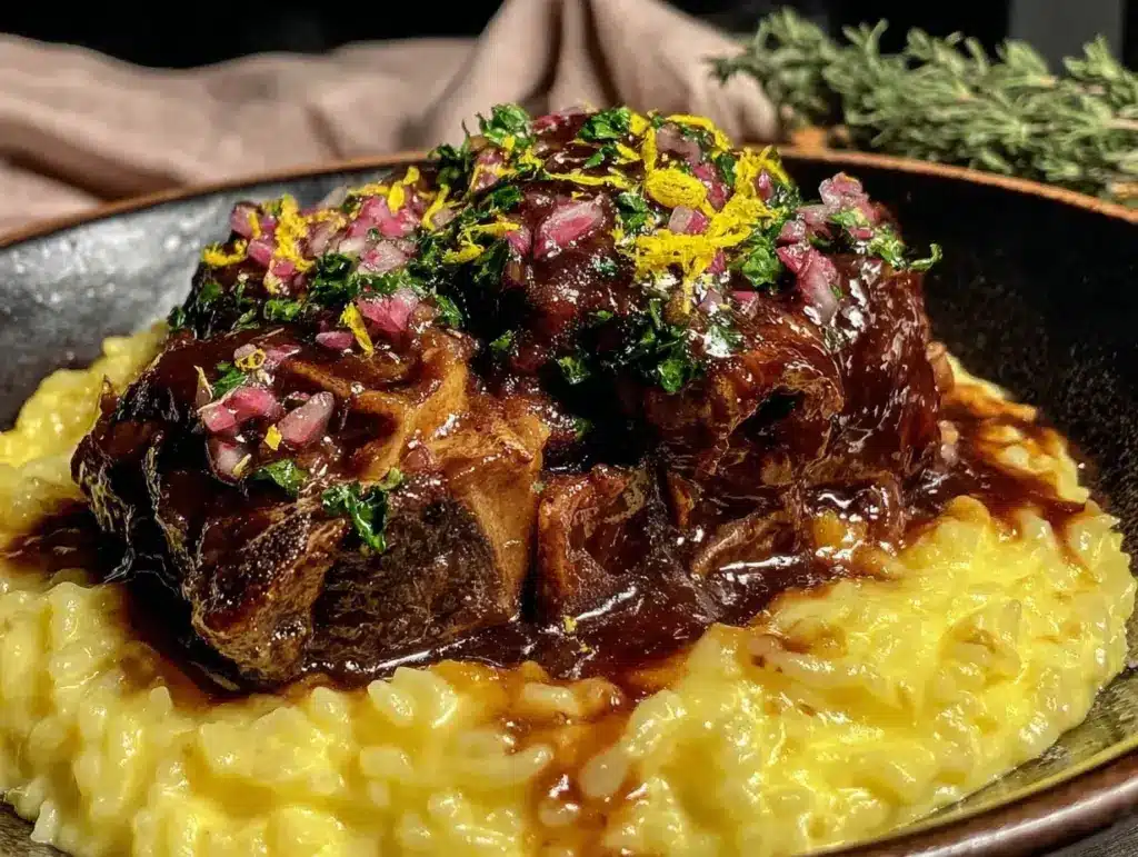 slow-braised osso buco - featured image