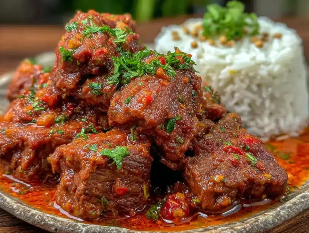 slow cooker lamb rogan josh - featured image
