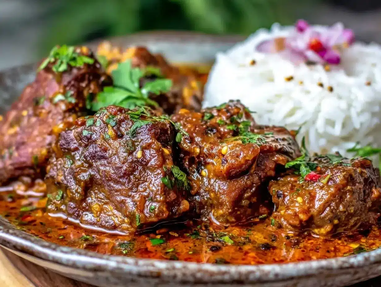 slow cooker lamb rogan josh preparation steps
