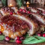 slow roasted duck breast - featured image