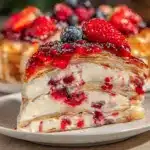 Stars and Stripes crepe cake - featured image