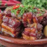 Vietnamese caramelized ginger pork belly - featured image