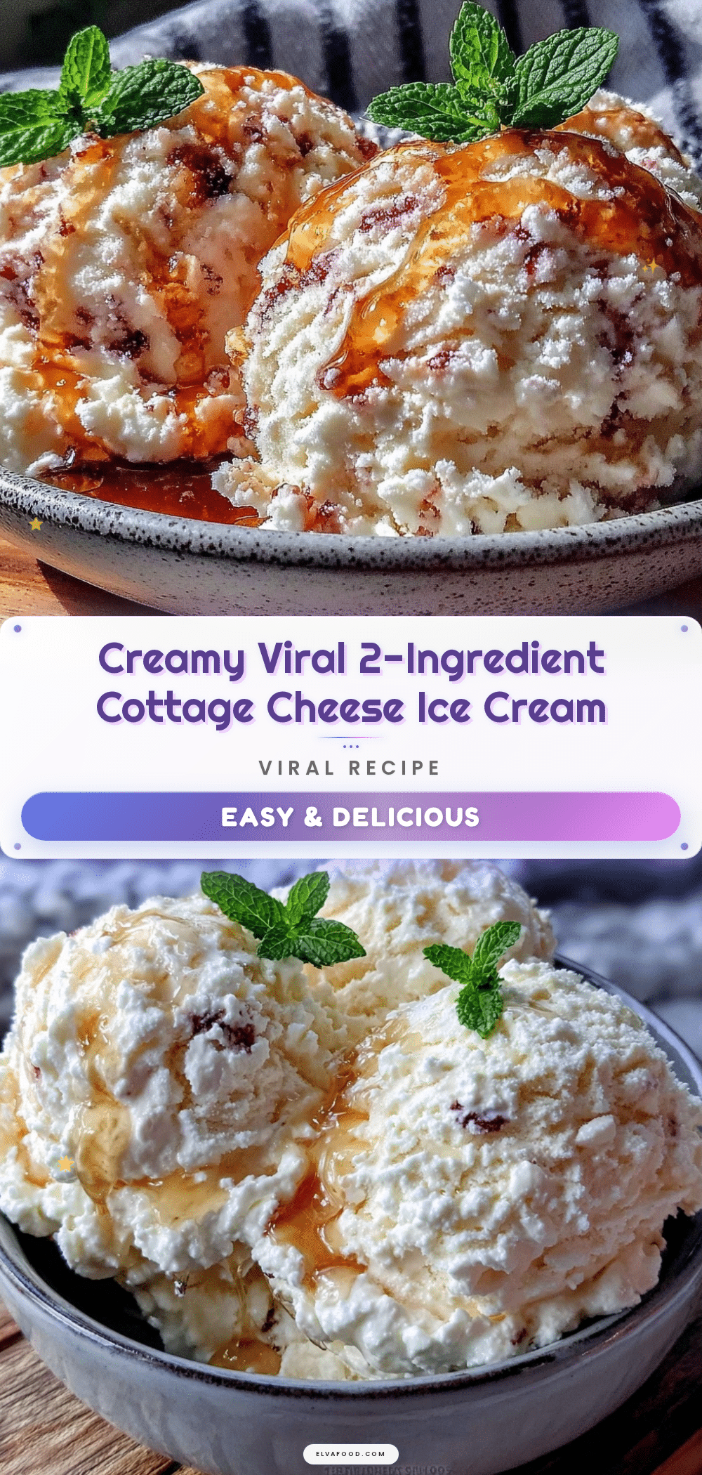 viral cottage cheese ice cream recipe