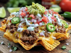 walking taco bar recipe - featured image