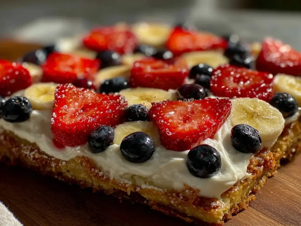 american flag fruit pizza - featured image