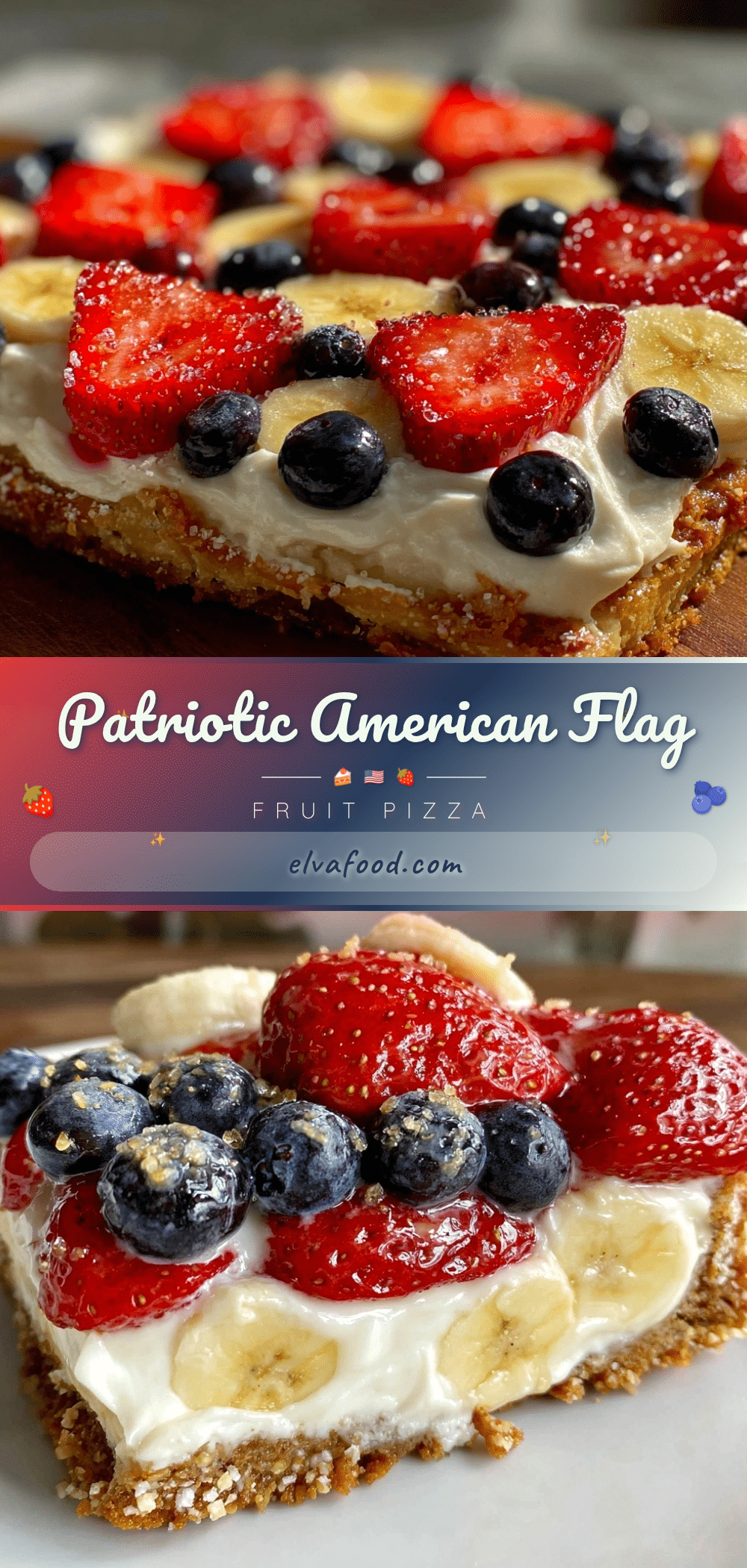 american flag fruit pizza recipe