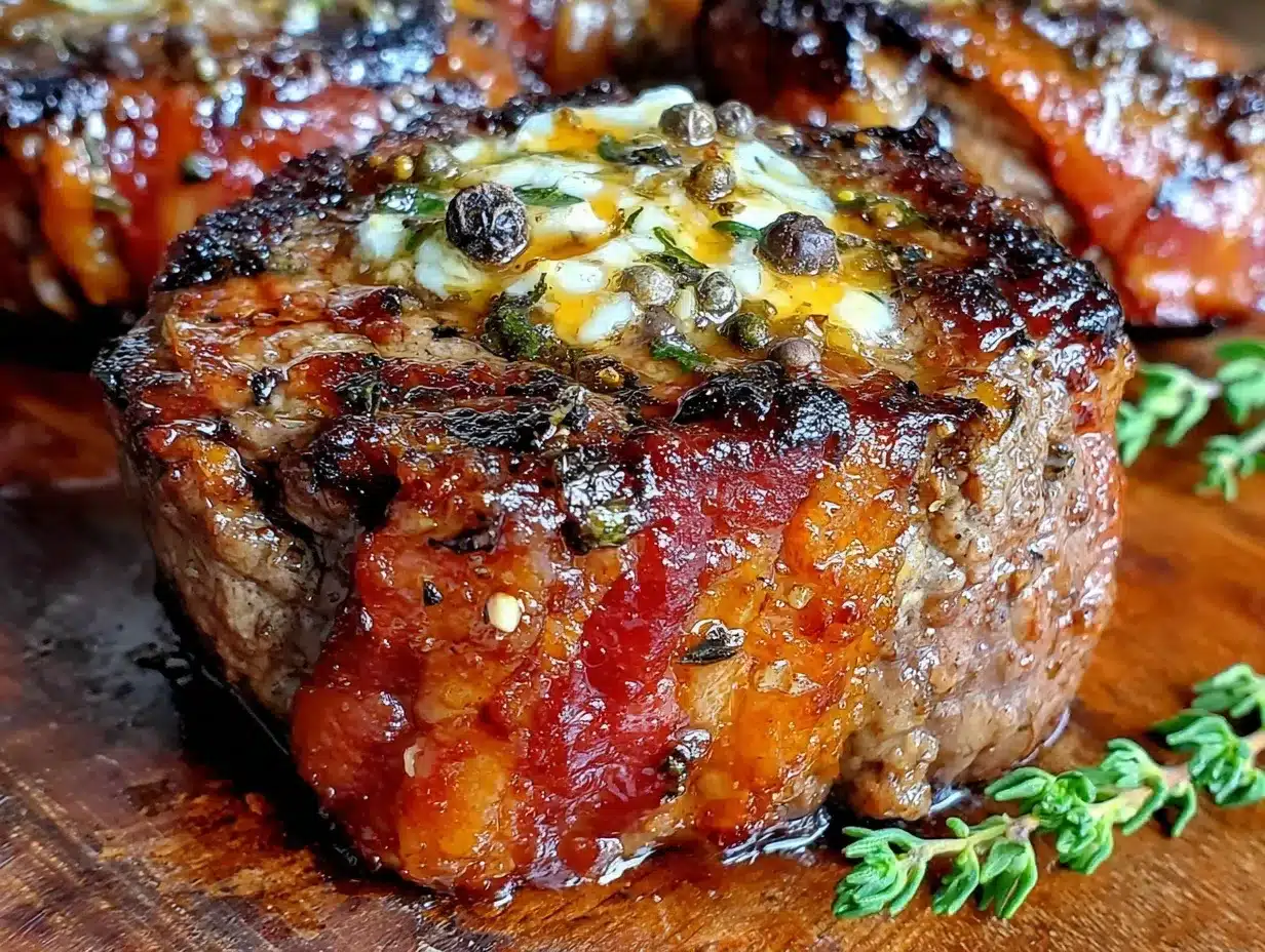 bacon-wrapped filet mignon preparation steps
