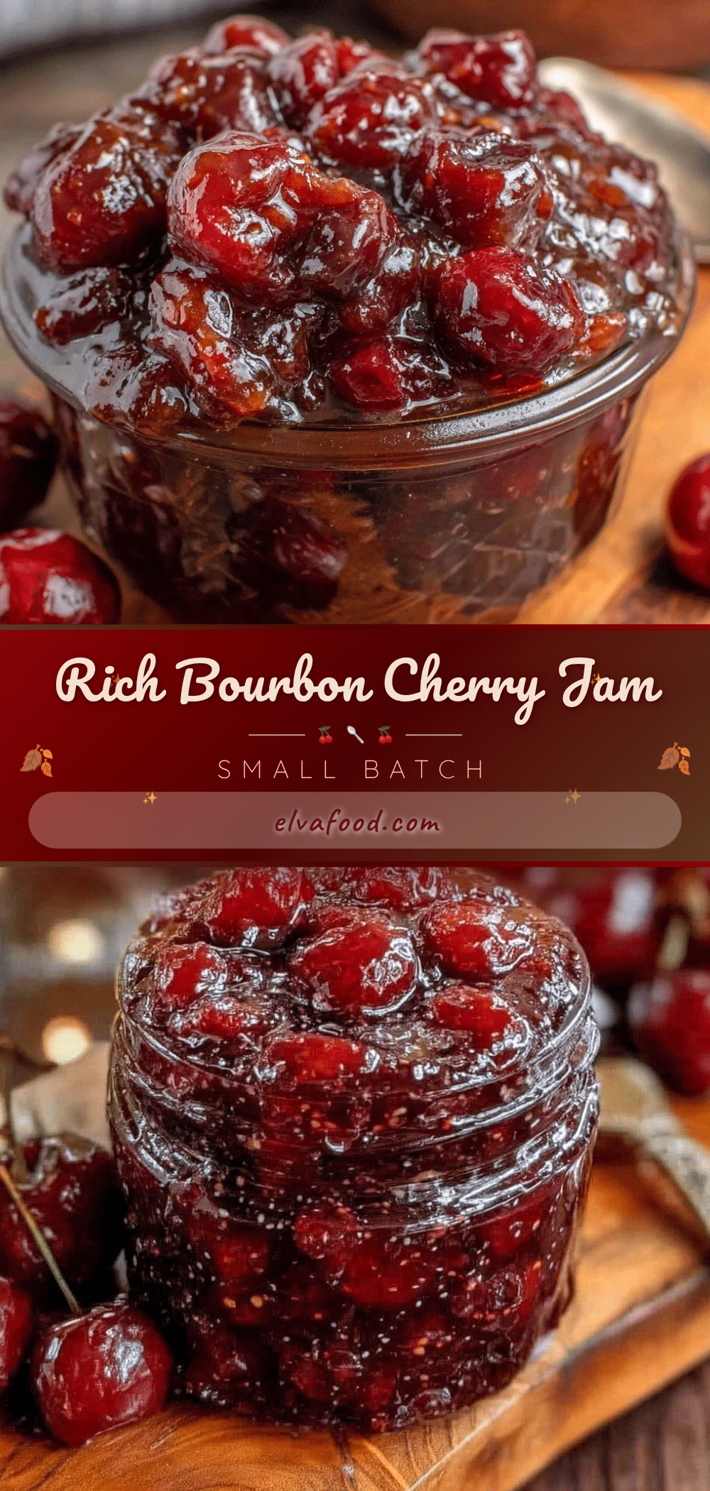 bourbon cherry jam recipe