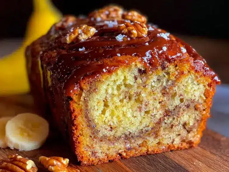 brown butter banana bread - featured image
