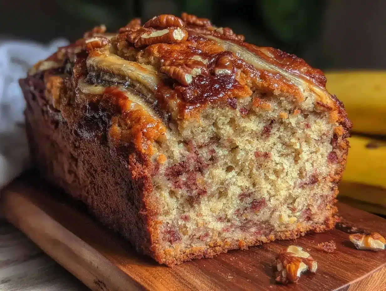 brown butter banana bread preparation steps