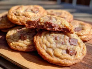 brown butter chocolate chip cookies - featured image