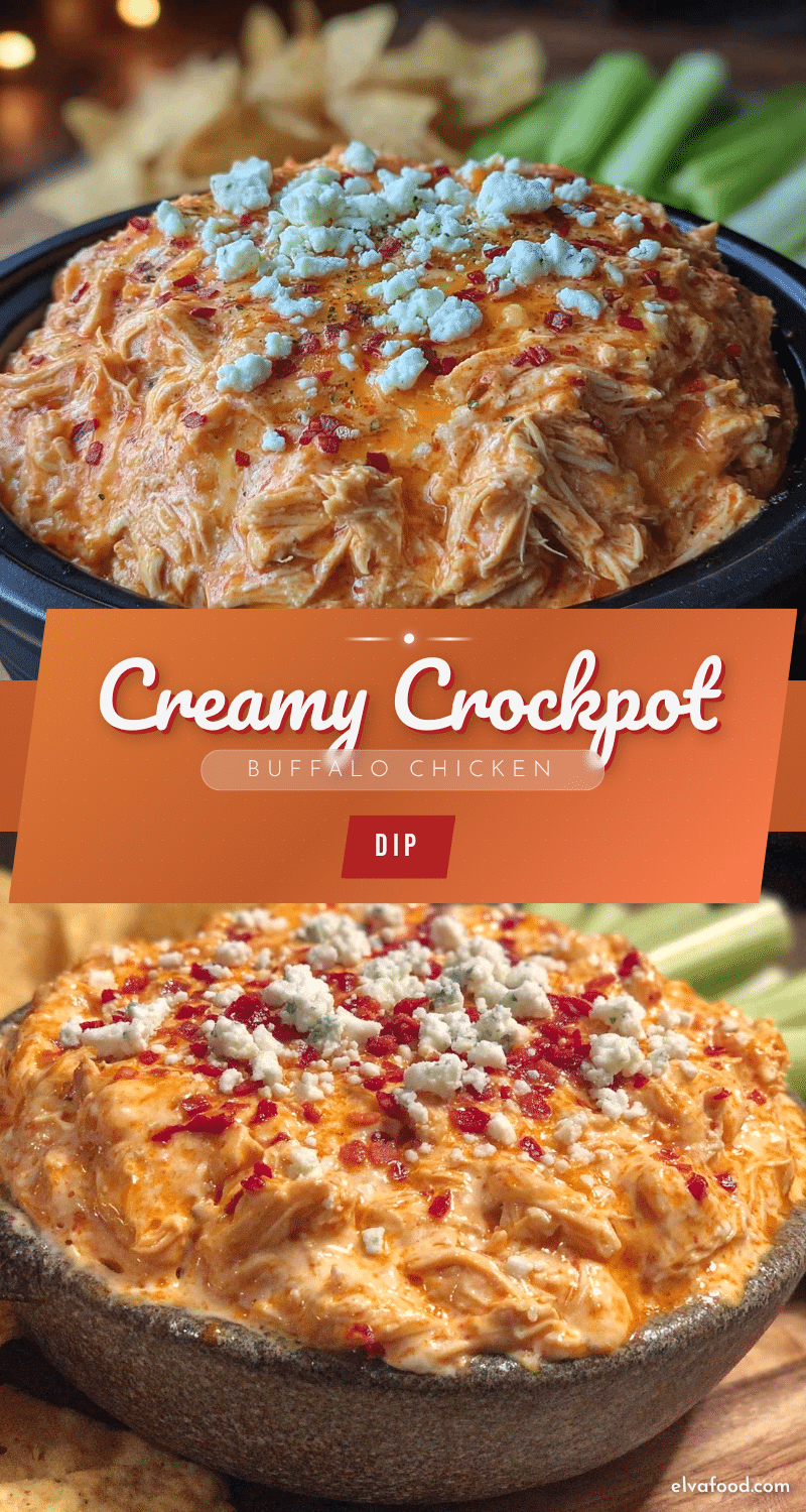 creamy buffalo chicken dip recipe