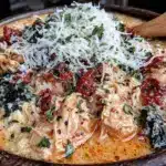 Creamy Tuscan Chicken Soup - featured image