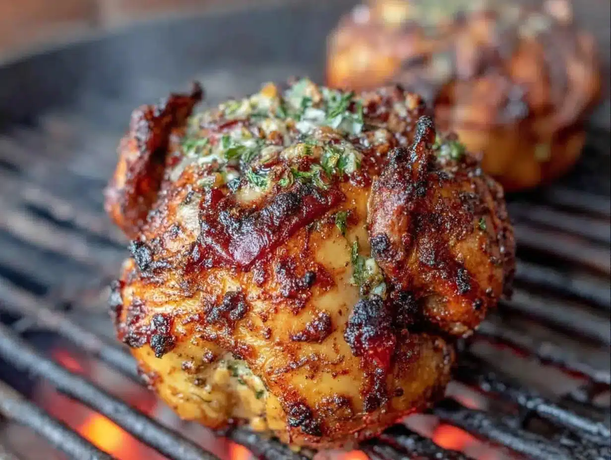 crispy beer can chicken recipe preparation steps