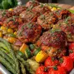 crispy lemon herb chicken - featured image