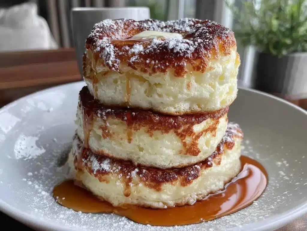 fluffy japanese souffle pancakes - featured image
