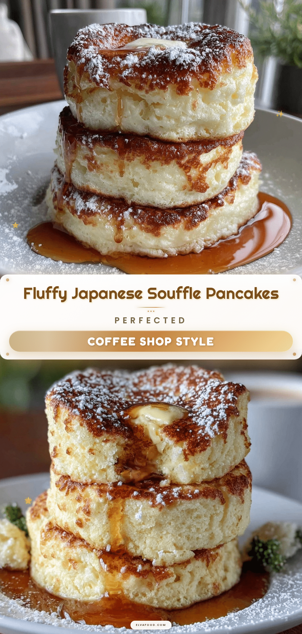 fluffy japanese souffle pancakes recipe