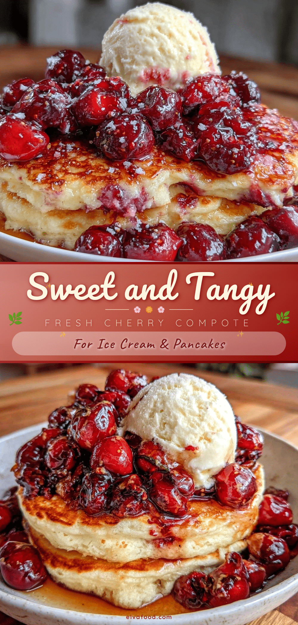 fresh cherry compote recipe