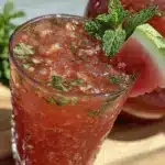 fresh watermelon mint agua fresca - featured image