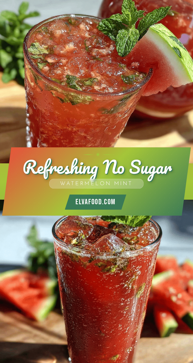 fresh watermelon mint agua fresca recipe