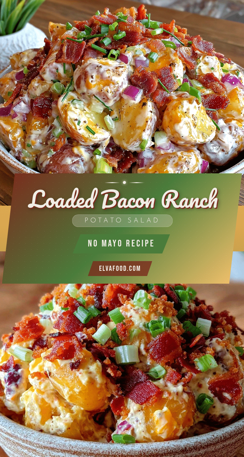 loaded bacon ranch potato salad recipe