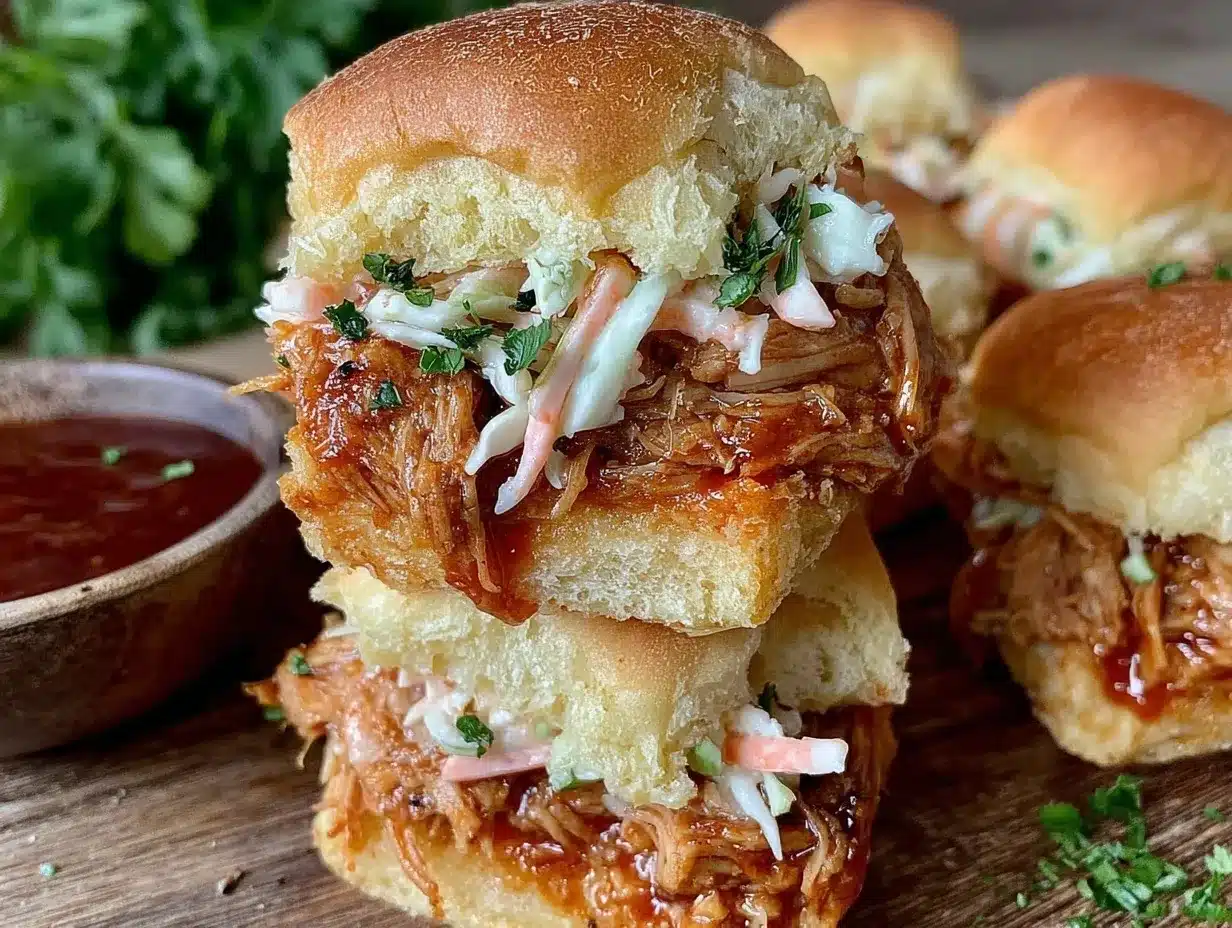 mini pulled pork sliders preparation steps