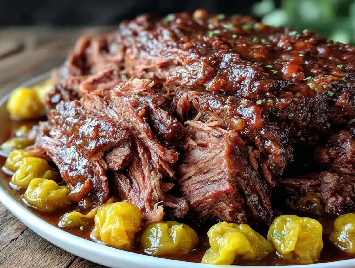 Mississippi Pot Roast preparation steps