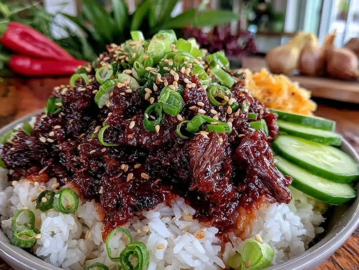 quick flavorful korean beef bowl preparation steps