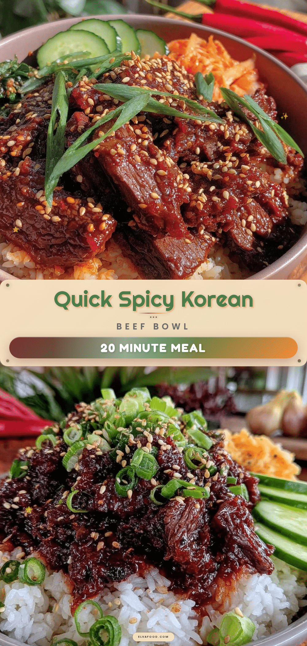 quick flavorful korean beef bowl recipe