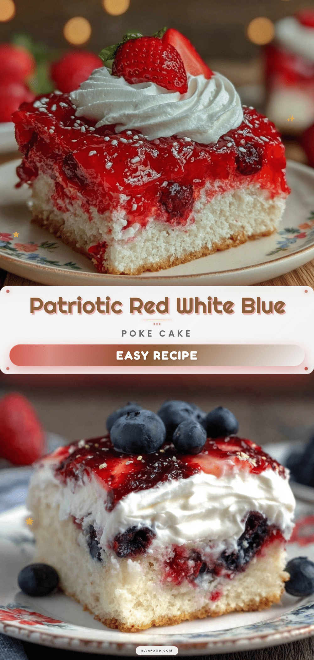 red white and blue poke cake recipe