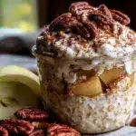 apple cinnamon overnight oats - featured image