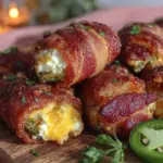 bacon-wrapped jalapeño poppers - featured image