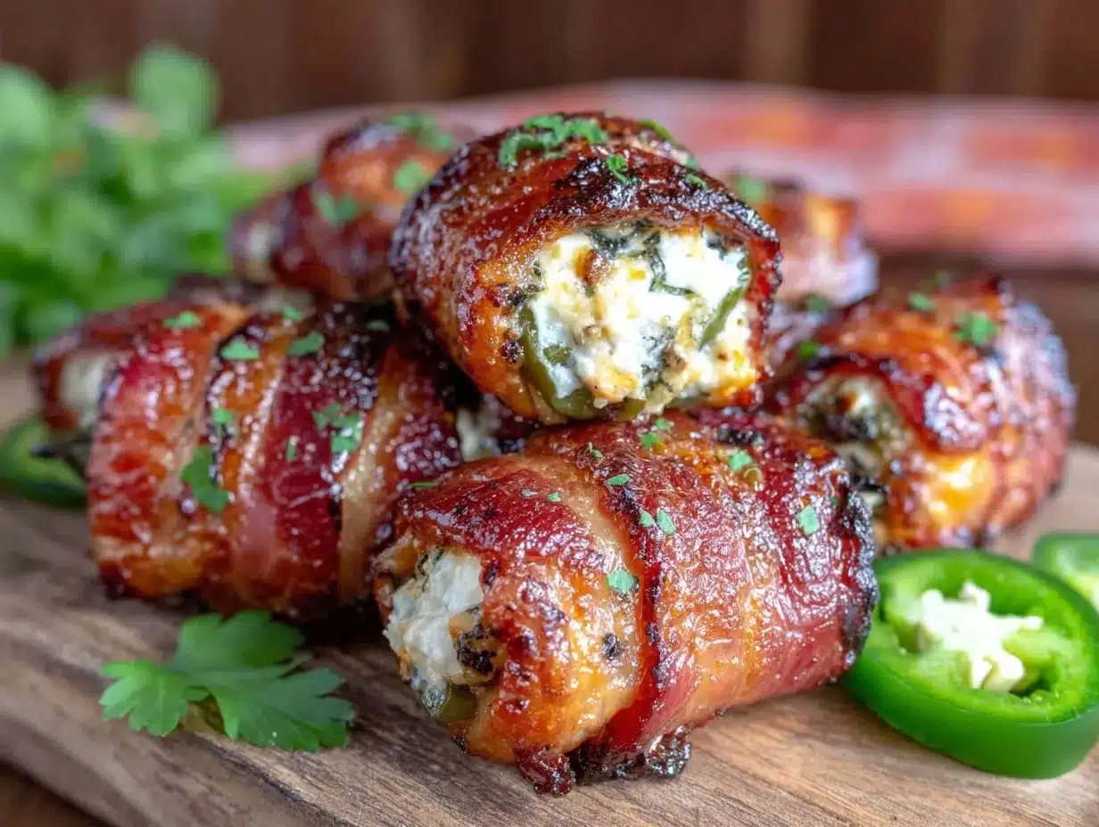 bacon-wrapped jalapeño poppers preparation steps