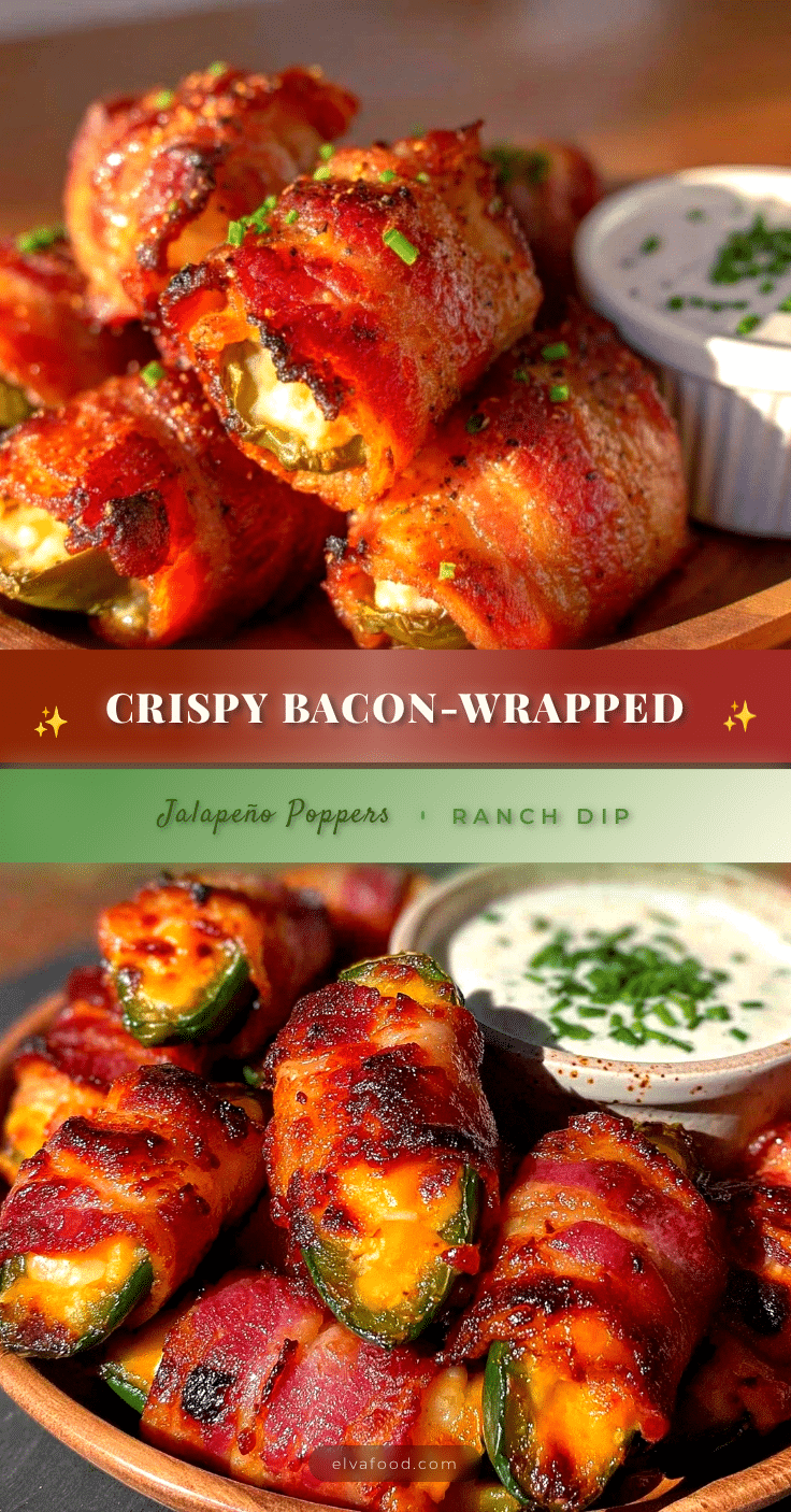 bacon-wrapped jalapeño poppers recipe