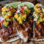 blackened mahi-mahi tacos - featured image