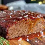bourbon-glazed beef brisket - featured image