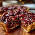 bourbon pecan tart - featured image