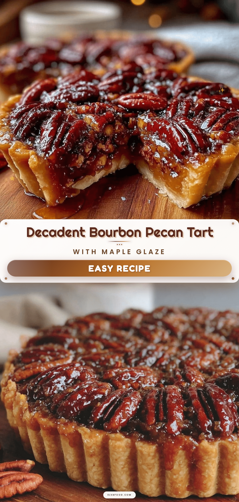 bourbon pecan tart recipe
