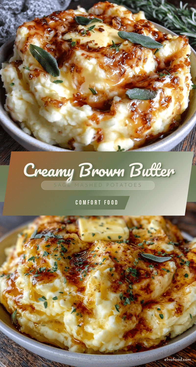 brown butter sage mashed potatoes recipe